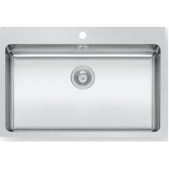 Maidtec Ledge Ένθετος Νεροχύτης 76x50.5cm Inox Brushed 101061501